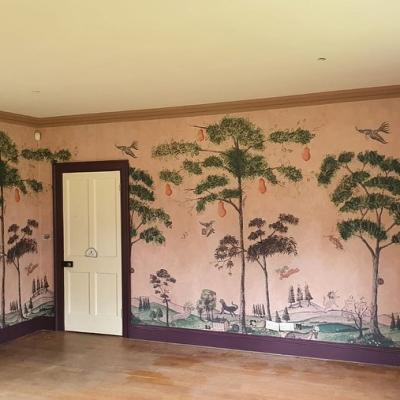 'Mythical Land' Wallpaper (After)